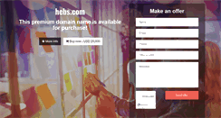 Desktop Screenshot of hebs.com
